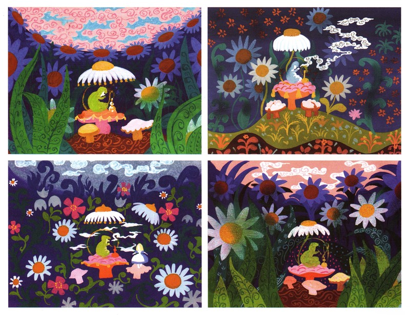 Concept Art for Alice in Wonderland